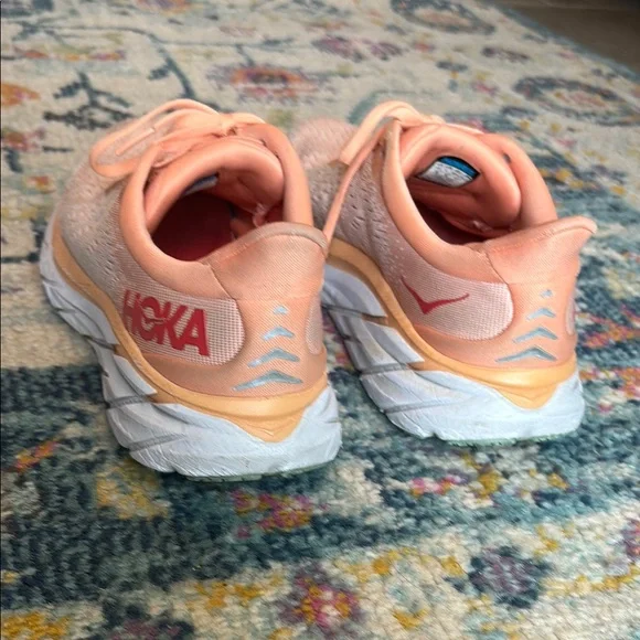 Hoka Women's W Clifton 8 Coral - Picture 3 of 5